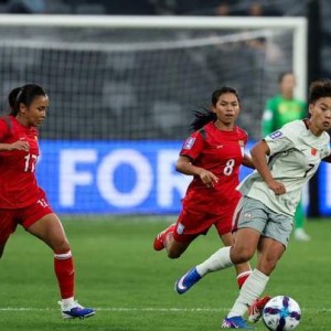 乐鱼体育官方-女足亚洲杯！2-0，王霜世界波吊射！中国队开门红，击败孟加拉国